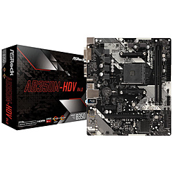 ASRock マザーボード AB350M-HDV R4.0