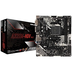 ASRock マザーボード A320M-HDV R4.0