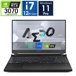 GIGABYTE ゲーミングノートパソコン AERO 5 XE4-73JP614SP [15.6型 /Windows11 Pro /intel Core i7 /メモリ:16GB /SSD:1TB /Officeソフトなし /英語版キーボード /2023年3月モデル]