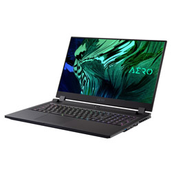 GIGABYTE XD-73JP544SP ゲーミングノートパソコン AERO 17 HDR ブラック [17.3型 /Windows10 Pro /intel Core i7 /メモリ:32GB /SSD:1TB /Officeソフトなし /日本語版キーボード /2021年5月モデル]