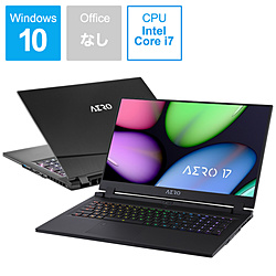 GIGABYTE WB-8JP4130SH ゲーミングノートパソコン AERO 17 HDR [17.3型 /Windows10 Home /intel Core i7 /メモリ:16GB /SSD:512GB /Officeソフトなし /2020年4月モデル]
