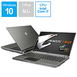 GIGABYTE KB-8JP2130MH ゲーミングノートパソコン AORUS 15G [15.6型 /Windows10 Home /intel Core i7 /メモリ:16GB /SSD:512GB /Officeソフトなし /2020年4月モデル]