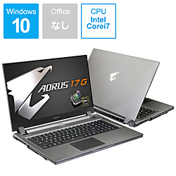 GIGABYTE KB-8JP2130MH ゲーミングノートパソコン AORUS 17G [17.3型 /Windows10 Home /intel Core i7 /メモリ:16GB /SSD:512GB /2020年5月モデル]