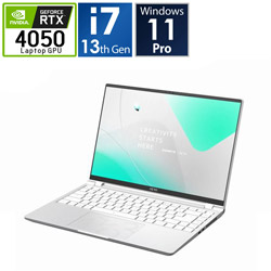 GIGABYTE ゲーミングノートパソコン AERO 14 OLED BMF-72JPBB4SP トワイライトシルバー [14.0型 /Windows11 Pro /intel Core i7 /メモリ:16GB /SSD:1TB /Officeソフトなし /日本語版キーボード /2023年2月モデル]