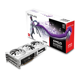 SAPPHIRE PURE Radeon RX 9070 GAMING OC 16GB GDDR6 ホワイト PURERX907016GB/11349-02-20G