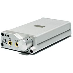 その他メーカー izmo M1-S SILVER (高品質ヘッドフォンアンプ/USB-DAC/USB-DDC/シルバー)