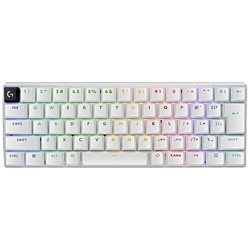 Logicool PRO X 60 LIGHTSPEED(タクタイル) ホワイト G-PKB-60-001TCWH