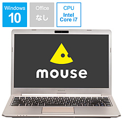 mouse ノートパソコン mouse シャンパンゴールド MB-B400HS [14.0型 /Windows10 Home /intel Core i7 /メモリ:8GB /SSD:512GB /無し /2018年11月モデル]