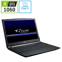 mouse BC-GNI787M16S5G16-18 ゲーミングノートパソコン G-TUNE ブラック [15.6型 /Windows10 Home /intel Core i7 /メモリ:16GB /SSD:512GB /2018年12月モデル]
