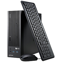mouse ENTA-BIZ84M8S2H1-184 Enta デスクトップPC Win10 Pro ビジネス向け[モニター無 /Core i5 /HDD:1TB /SSD:240GB /メモリ:8GB /2019年2月モデル] Enta ブラック