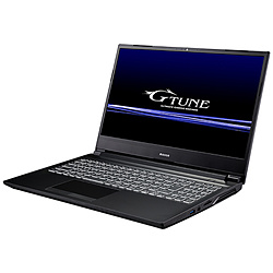 mouse BC-G15N107M16G166T-201 ゲーミングノートパソコン G-Tune ブラック [15.6型 /Windows10 Home /intel Core i7 /メモリ:16GB /SSD:512GB /Officeソフトなし /日本語版キーボード /2020年9月モデル]