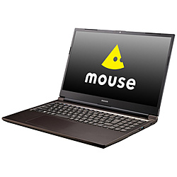 mouse ノートパソコン mouse ブラック MN-15NP50D5MX350W2 [15.6型 /Windows10 Home /intel Core i7 /メモリ:16GB /SSD:512GB /WPS Office /日本語版キーボード]