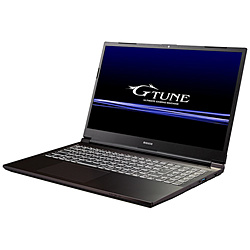 mouse GT-GNNP50DE7G16T ゲーミングノートパソコン GTUNE ブラック [15.6型 /Windows10 Home /intel Core i7 /メモリ:16GB /SSD:512GB /Officeソフトなし /日本語版キーボード]