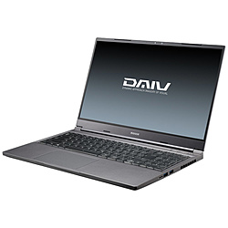 mouse ノートパソコン DAIV ブラック DA-15DAIDYD7R36 [15.6型 /Windows10 Home /intel Core i7 /メモリ:32GB /SSD:1TB /無し /日本語版キーボード]