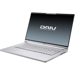 mouse ノートパソコン DAIV シルバー DA-15DAIDGD7G16T [15.6型 /Windows10 Home /intel Core i7 /メモリ:32GB /SSD:1TB /無し /日本語版キーボード /2021年7月モデル]