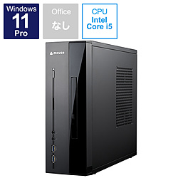 mouse BIZD104M8S5 デスクトップパソコン [モニター無し /Windows10 Pro /intel Core i5 /メモリ:8GB /SSD:512GB /無し]