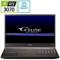mouse GTN-IDW11800HR37 ゲーミングノートパソコン G-Tune [15.6型 /Windows11 Home /intel Core i7 /メモリ:16GB /SSD:512GB /Officeソフトなし]