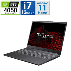 mouse P6-I7G50BC25BNHBK3 ゲーミングノートパソコン G-Tune [16.0型 /Windows11 Home /intel Core i7 /メモリ:16GB /SSD:500GB /Officeソフトなし /日本語版キーボード]