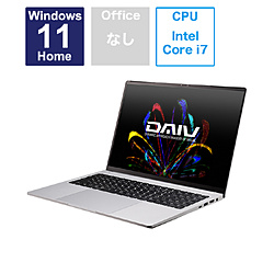 mouse ノートパソコン DAIV Z6-I7G50BC65BNHSR3 [16.0型 /Windows11 Home /intel Core i7 /メモリ:16GB /SSD:500GB /無し /日本語版キーボード]