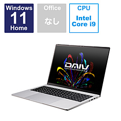 mouse ノートパソコン DAIV Z6-I9G70BC21CNHSR3 [16.0型 /Windows11 Home /intel Core i9 /メモリ:32GB /SSD:1TB /無し /日本語版キーボード]