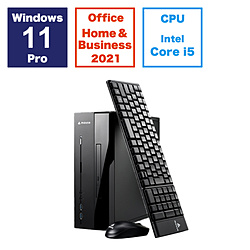 mouse LHI5U01BC65CBPB3 デスクトップパソコン mouse ビジネス向け [モニター無し /Windows11 Pro /intel Core i5 /メモリ:16GB /SSD:500GB /Office HomeandBusiness]