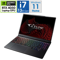 mouse E5I7G50BC21CNHBK3 ゲーミングノートパソコン G-Tune(RTX 4050) [15.3型 /Windows11 Home /intel Core i7 /メモリ:32GB /SSD:1TB /Officeソフトなし /日本語版キーボード]