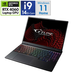 mouse E5I9G60BC21DNHBK3 ゲーミングノートパソコン G-Tune(RTX 4060) [15.3型 /Windows11 Home /intel Core i9 /メモリ:32GB /SSD:1TB /日本語版キーボード]