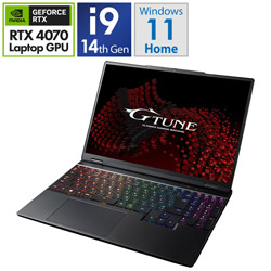 mouse E5I9G70BC21DNHBK3 ゲーミングノートパソコン G-Tune(RTX 4070) [15.3型 /Windows11 Home /intel Core i9 /メモリ:32GB /SSD:1TB /Officeソフトなし /日本語版キーボード]