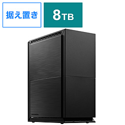 I-O DATA HDW-UT8 外付けHDD USB-A接続 「BizDAS」2ドライブ搭載(Chrome/Mac/Windows11対応) [8TB /据え置き型]