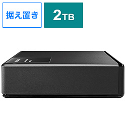 I-O DATA AVHD-UTSQ2 外付けHDD USB-A接続 家電録画対応 / SeeQVault対応 ブラック [2TB /据え置き型]