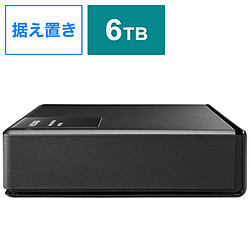 I-O DATA AVHD-UTSQ6 外付けHDD USB-A接続 家電録画対応 / SeeQVault対応 ブラック [6TB /据え置き型]