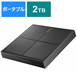 I-O DATA SSPL-UT2K 外付けSSD USB-A接続 (PS5/PS4対応) ビターブラック