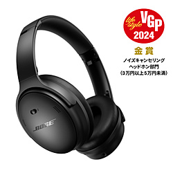 BOSE ブルートゥースヘッドホン QuietComfort Headphones Black QuietComfortHPBLK [オーバーヘッド型 /ノイズキャンセリング対応 /Bluetooth対応]