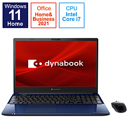 dynabook ノートパソコン dynabook(ダイナブック) C7 スタイリッシュブルー P1C7UPBL