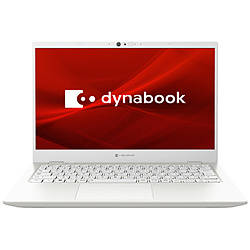dynabook ノートパソコン dynabook G8 パールホワイト P1G8WPBW [13.3型 /Windows11 Home /intel Core i7 /メモリ:16GB /SSD:512GB /Office Home and Business /日本語版キーボード /2023年5月モデル]