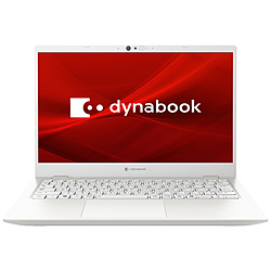 dynabook ノートパソコン dynabook G8 パールホワイト P1G8YPBW [13.3型 /Windows11 Home /intel Core i7 /メモリ:16GB /SSD:512GB /Office Home and Business /日本語版キーボード /2024年11月モデル]
