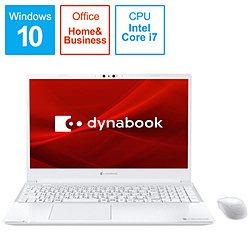 dynabook ノートパソコン dynabook(ダイナブック) C7 リュクスホワイト P1C7PPBW