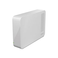 BUFFALO 外付HDD 3TB[USB3.0・Mac/Win] テレビ対応 HD-LCU3-Dシリーズ ホワイト HD-LC3.0U3-WHD
