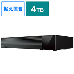 BUFFALO HDV-LLD4U3BA 外付けHDD ブラック [4TB /据え置き型]