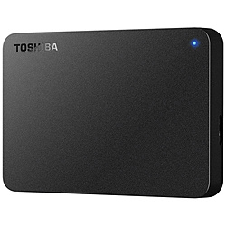 TOSHIBA HD-TPA4U3-B 外付けHDD USB-A接続 Canvio(Chrome/Mac/Windows11対応) ブラック [4TB /ポータブル型]