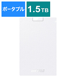 BUFFALO SSD-PG1.9U3-WA 外付けSSD USB-A接続 (PS5対応) ホワイト