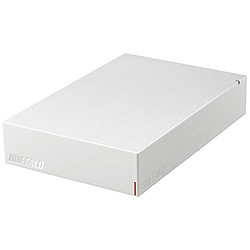 BUFFALO HD-LE1U3-WB 外付けHDD USB-A接続 テレビ・パソコン両対応 ホワイト [1TB /据え置き型]