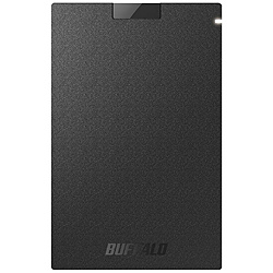 BUFFALO SSD-PGVB2.0U3-B 外付けSSD USB-A接続 SIAA抗菌(Chrome/Mac/Windows11対応) ブラック