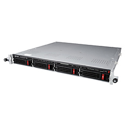 BUFFALO NAS [48TB搭載 /4ベイ] スナップショット機能搭載 1Uラックマウント TeraStation TS6400RN4804