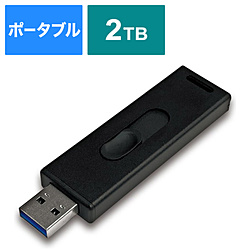 ハイディスク HDMSSD2TJP3R 外付けSSD USB-A接続 MiniStick(PC/録画用・PS5対応)
