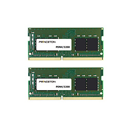 Princeton PDN4/3200-32GX2 [SODIMM DDR4 PC4-25600 32GB 2枚組]