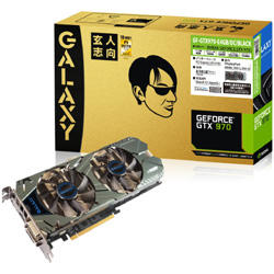 玄人志向 NVIDIA GeForce GTX 970搭載 PCI-Express GF-GTX970-E4GB/OC/BLACK