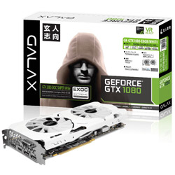 玄人志向 GeForce GTX 1080 GK-GTX1080-E8GB／WHITE