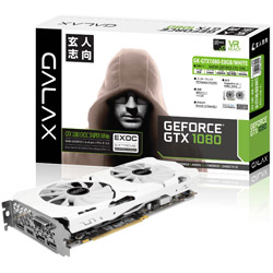 玄人志向 NVIDIA GeForce GTX 1080搭載 PCI-Express GALAKURO GK-GTX1080-E8GB/WHITEC1［8GB/GeForce GTXシリーズ］ GK-GTX1080-E8GB/WHITEC1