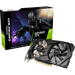 玄人志向 GALAKURO GAMING NVIDIA GTX 1660 搭載 デュアルファン モデル GALAKURO GAMING GG-GTX1660-E6GB/DF